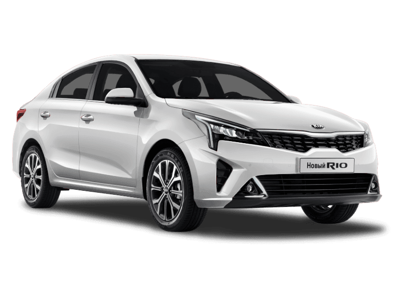 Купить KIA Rio в Сургуте - Crystal White
