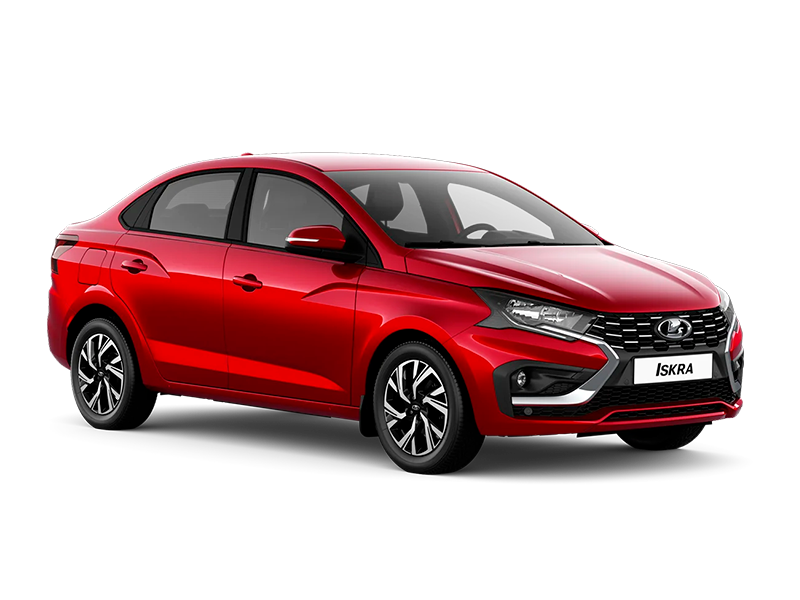 Купить Lada Iskra Седан в Сургуте - Бордовый "Фламенко" (181) - Металлик